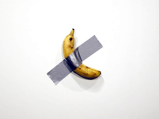 banana artwork
